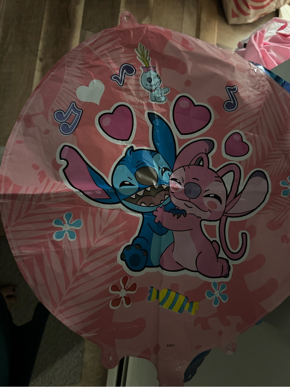 Disney Pink & Blue Lilo & Stitch Balloons